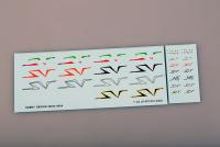 1:24 Lamborghini Murciélago LP 670 SV Logo Decals