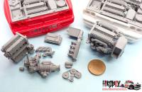 1:24 Lancia Delta EVO Engine Transkit