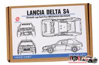 1:24 Lancia Delta S4 Detail-up set PE+Resin+Metal parts (Beemax)