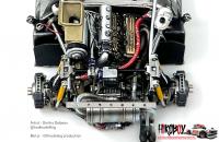1:24 Lancia Rally 037 Evo II Engine Transkit (HASEGAWA)
