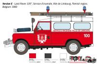 1:24 Land Rover Series III 109 Fire Truck