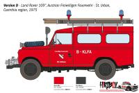 1:24 Land Rover Series III 109 Fire Truck
