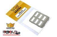 1:24 License Plate Frames + License Plates 5 (Photoetched)