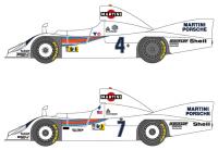 1:24 Martini Porsche 936 Turbo 1977 Le Mans Decals for Tamiya