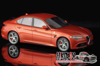 1:24 Alfa Romeo Giulia Quadrifoglio -  Full Resin Model Kit