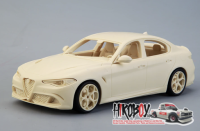 1:24 Alfa Romeo Giulia Quadrifoglio -  Full Resin Model Kit