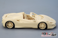 1:24 Ferrari F8 Spider - Full Resin Model Kit