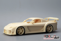 1:24 Mazda RX7 Veilside - Full Resin Model Kit