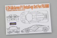 1:24 Mclaren F1 GTR Photoetched Detail up Set for Fujimi Photoetched+Resin