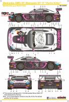 1:24 Mercedes-AMG GT3 Hello Kitty #70 Decals
