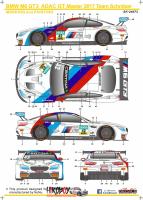 1:24 BMW M6 GT3 Bathurst 12 Hours 2018 Team Schnitzer Decals (Platz)