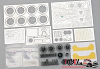 1:12 Yamaha FZR750R Superbike (OW01) Detail Set For Tamiya 14058