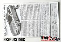 1:24 Mercedes-Benz SLR McLaren - 24290 Spares