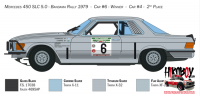 1:24 Mercedes 450 SLC Rallye Bandama 1979