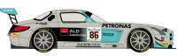 1:24 Mercedes SLS GT3 #86 Spa 24h 2014 (HTP Motorsport)