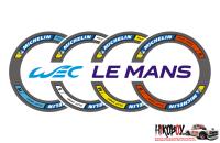 1:24 Michelin Tyre - WEC / LM 24' Decals