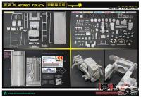 1:24 Isuzu ELF Flatbed Truck