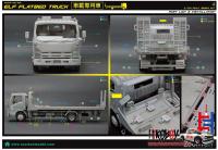 1:24 Isuzu ELF Flatbed Truck