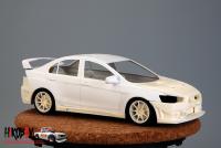 1:24 Mitsubishi Lancer Evolution X FQ-400 For Aoshima EVO X Series