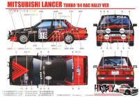 1:24 Mitsubishi Lancer EX Turbo  -  RAC Rally 1984