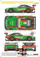 1:24 Mercedes AMG GT FIA GT World Cup Macau 19 Team Craft-Bamboo Racing Decals (Tamiya)