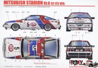 1:24 Mitsubishi Starion Turbo Gr.A `87 JTC Ver.