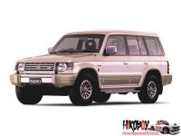 1:24 Mitsubishi V43W Pajero Super Exceed `91