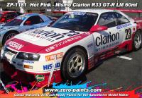 1:24 Nismo Clarion GT-R '95 Le Mans Contender (Nissan Skyline R33)