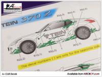 1:24 Nissan 370Z TEIN Decals (Tamiya)