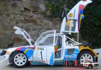 1:24 Peugeot 205 Turbo 16 Evo 2 Monte Carlo 1986 Model Kit