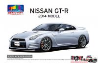 1:24 Nissan R35 GT-R 02-A Pre Painted Ultimate Metal Silver.