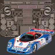 1:24 Nissan R89C GT1 Photoetched Detail Set #8014