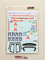 1:24 Honda Civic EG6 Gr.N Razo Decals