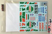 1:24 Nissan Skyline GT-R Macau Guia 90 Castrol Decals (Tamiya)