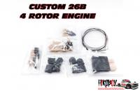 1:24 Custom 26B 4-Rotor Engine