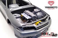 1:24 Nissan Skyline R32 RB26 ITB Throttle bodies Kit for Tamiya & Aoshima
