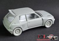1:24 PEUGEOT 205 GTi Dimma Widebody Conversion Transkit for Heller