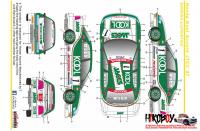 1:24 KOOL Honda Accord JTCC 1997 Decals (for Tamiya kit #24138)
