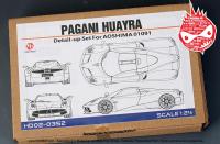 1:24 Pagani Huayra Detail-up set for Aoshima 01091(HD02-0352)