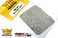 1:24 Disc Brakes 12mm (Photoetched Parts)