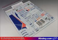 1:24 Peugeot 207 S2000 Bohemia Rally 2011 - Decals for Belkits