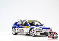 1:24 Peugeot 306 Maxi Rally Montecarlo 1996