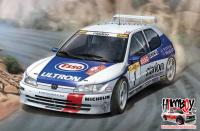 1:24 Peugeot 306 Maxi Rally Montecarlo 1996