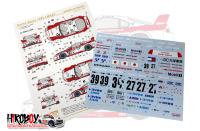 1:24 Denso Toyota Supra GT 1995 LM & GT Decals (Tamiya)