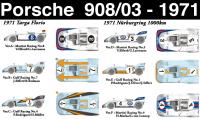 1:24 Porsche 908/3 1971 Nurburgring No.3 Multi-Media Model Kit