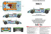 1:24 Porsche 908/3 No.12 Multi-Media Model Kit