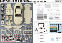1:24 Porsche 911 GT3 RS - Full Resin Model Kit
