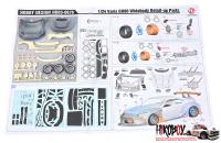1:24 Varis GR86 Widebody - Detail up set for Tamiya 24361 