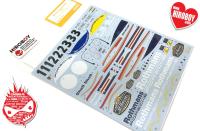 1:24 Porsche 956 Works Team 1983 Decals for Tamiya