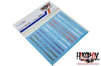 1:24 Porsche "Turbo" Stripe Decals